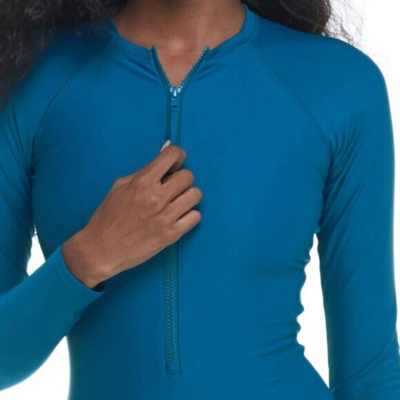 NWT Body Glove blue long sleeve paddle suit - Picture 4 of 7